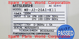 MITSUBISHI) MR-J2-20A1-K11 - 工控王國集團- Spare Parts World